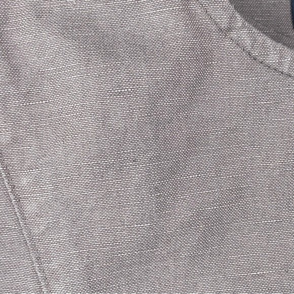 Banana Republic Gray Jacket Lightweight Women’s Size 4 Linen Cotton Blend - Picture 8 of 15